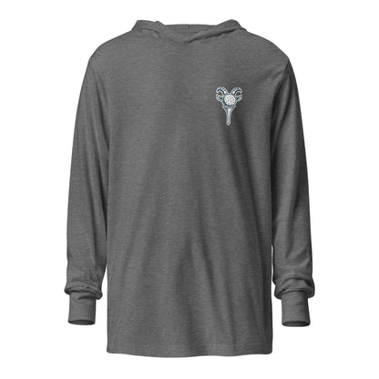 Performance | Hooded Long Sleeve T Shirt | Old Goat Golf | Mark Logo