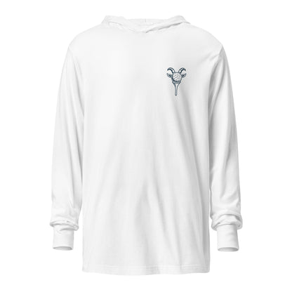 Performance | Hooded Long Sleeve T Shirt | Old Goat Golf | Mark Logo