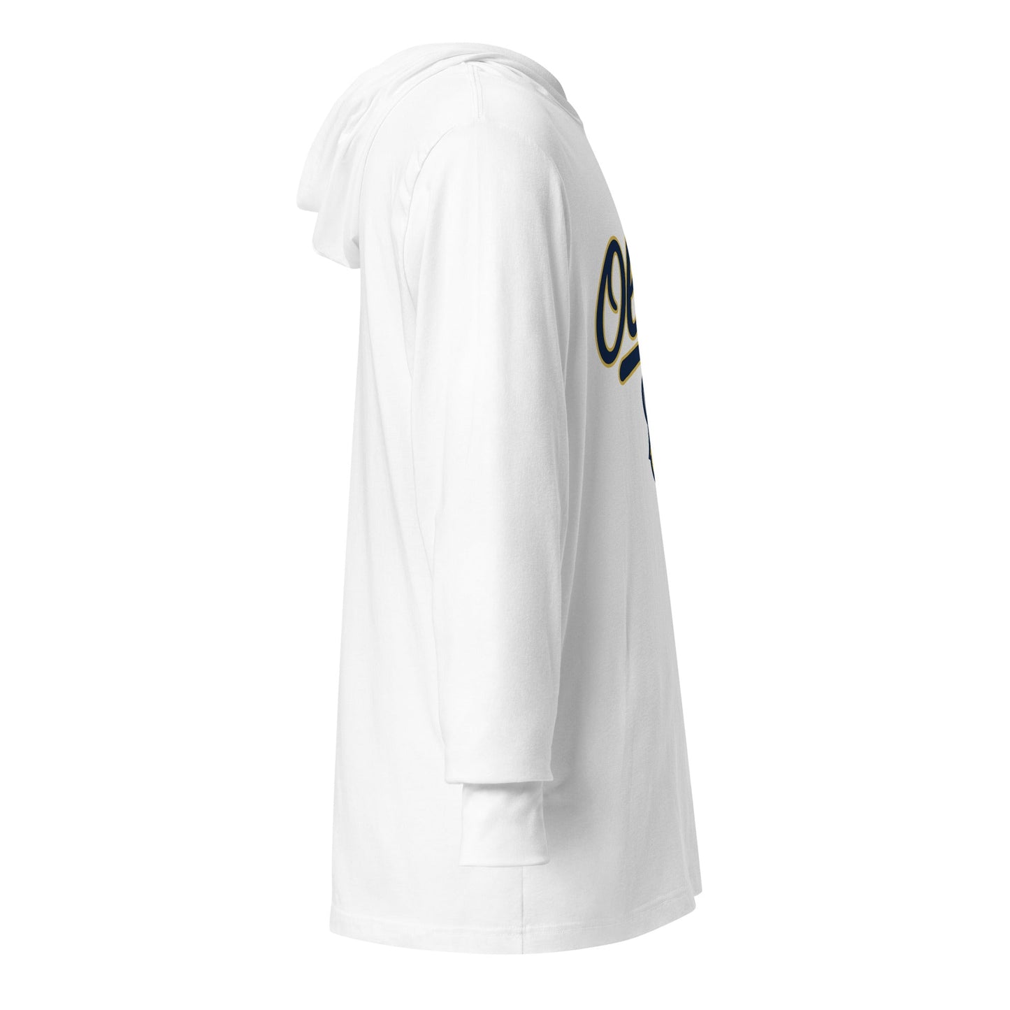 Performance | Hooded Long Sleeve T Shirt | OLMV Vikings | Script Logo