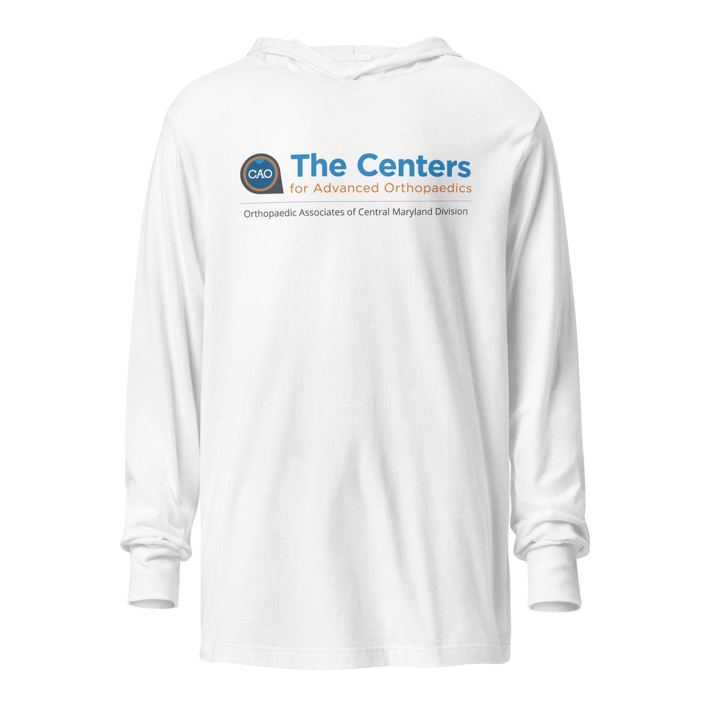 Performance | Hooded Long Sleeve T Shirt | Orthopedic Associates of Central Maryland