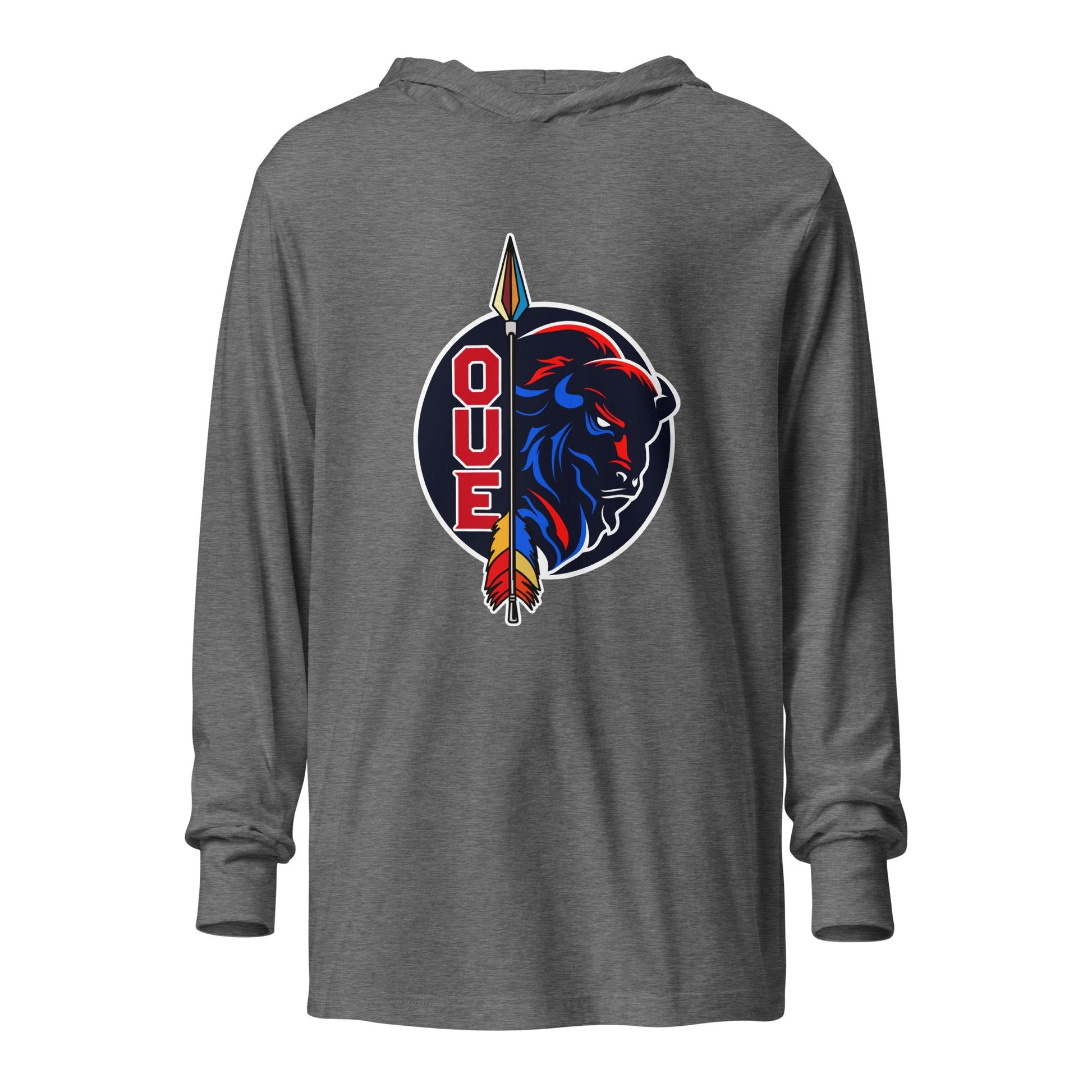 Performance | Hooded Long Sleeve T Shirt | OUE | Badge Logo