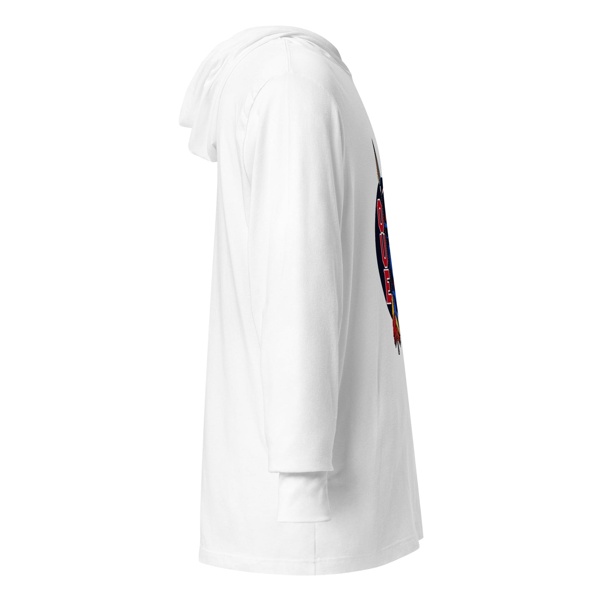 Performance | Hooded Long Sleeve T Shirt | OUE | Badge Logo