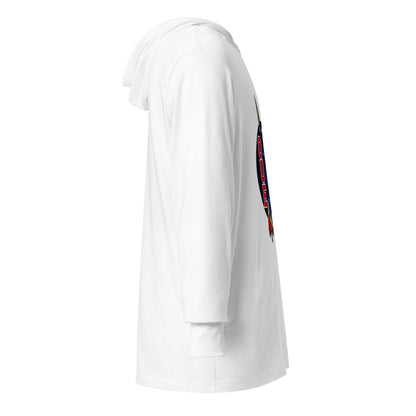 Performance | Hooded Long Sleeve T Shirt | OUE | Badge Logo