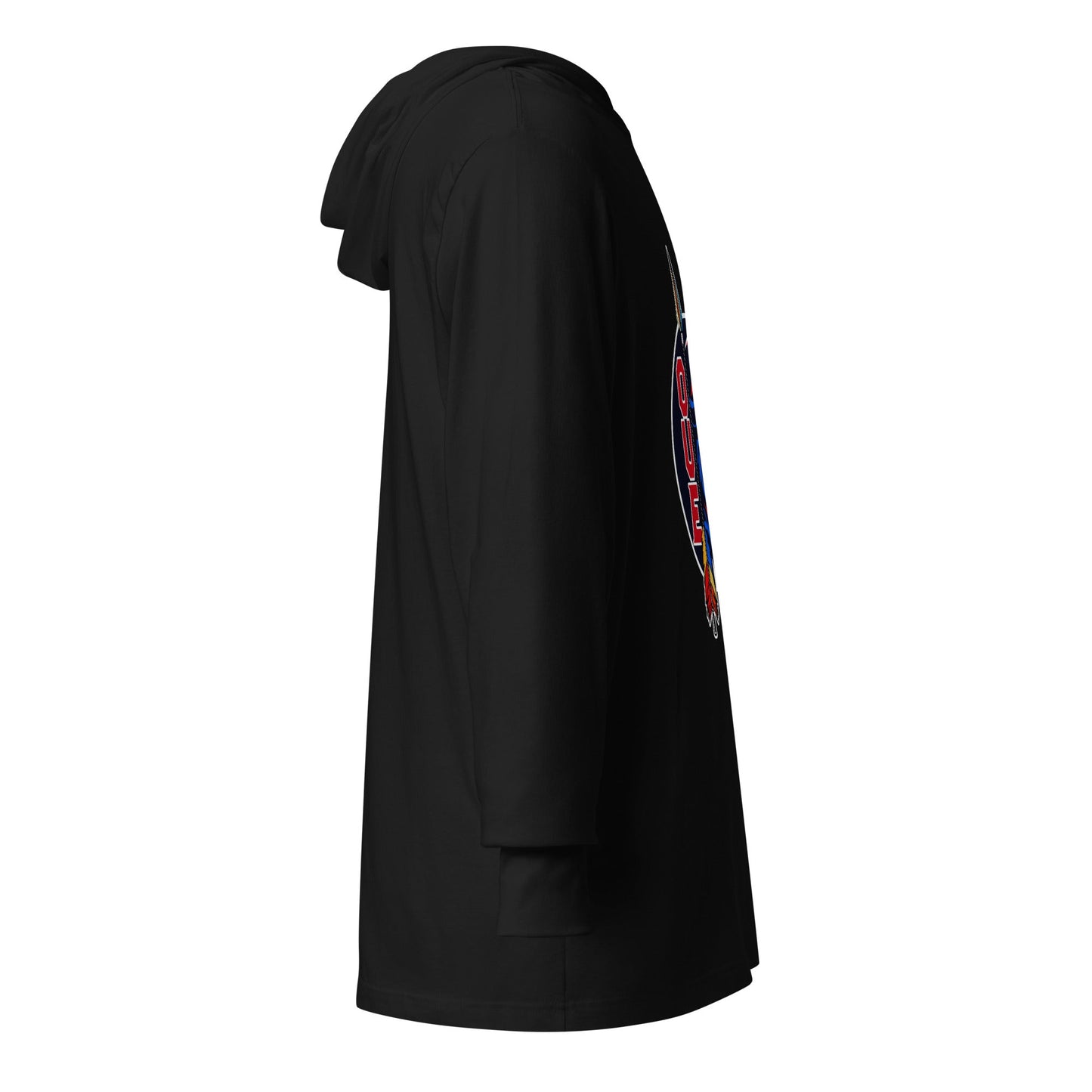 Performance | Hooded Long Sleeve T Shirt | OUE | Badge Logo