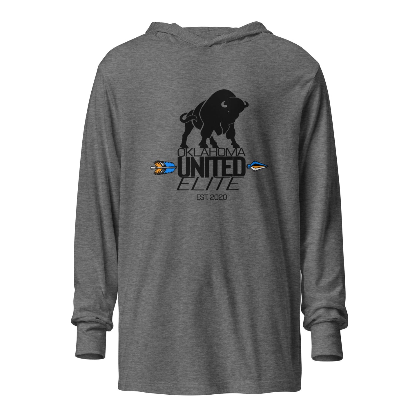 Performance | Hooded Long Sleeve T Shirt | OUE | Crest Logo