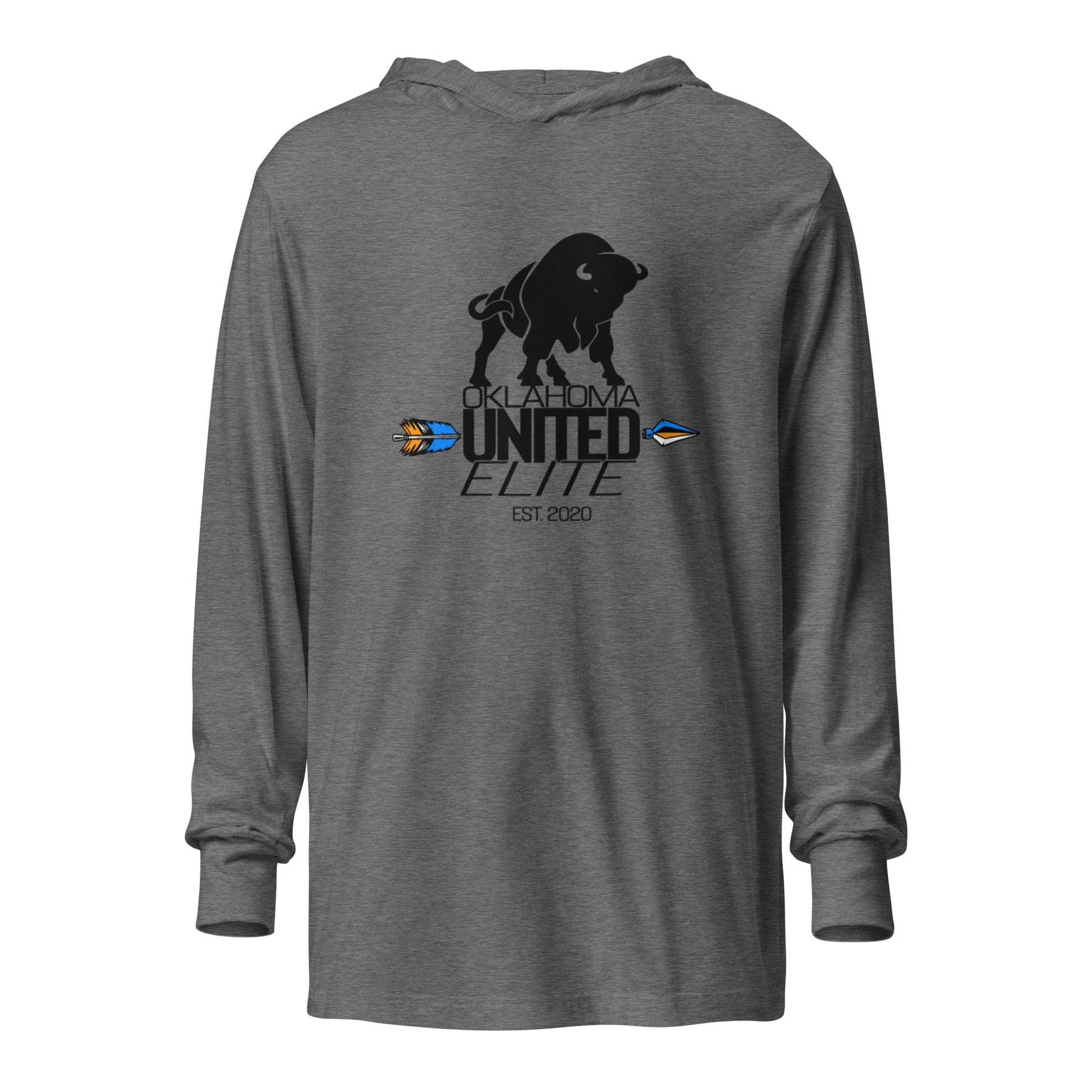 Performance | Hooded Long Sleeve T Shirt | OUE | Crest Logo