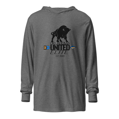Performance | Hooded Long Sleeve T Shirt | OUE | Crest Logo