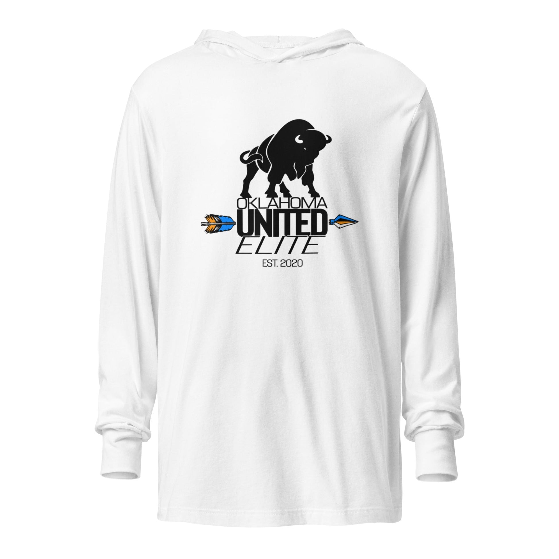 Performance | Hooded Long Sleeve T Shirt | OUE | Crest Logo
