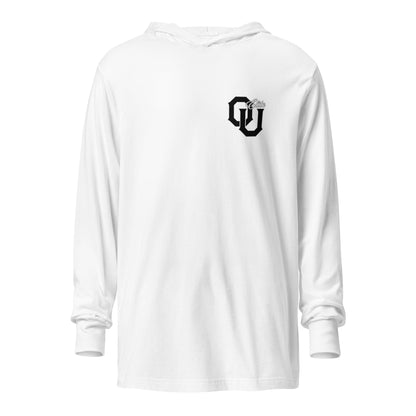 Performance | Hooded Long Sleeve T Shirt | OUE | Mark Logo