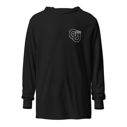 Performance | Hooded Long Sleeve T Shirt | OUE | Mark Logo
