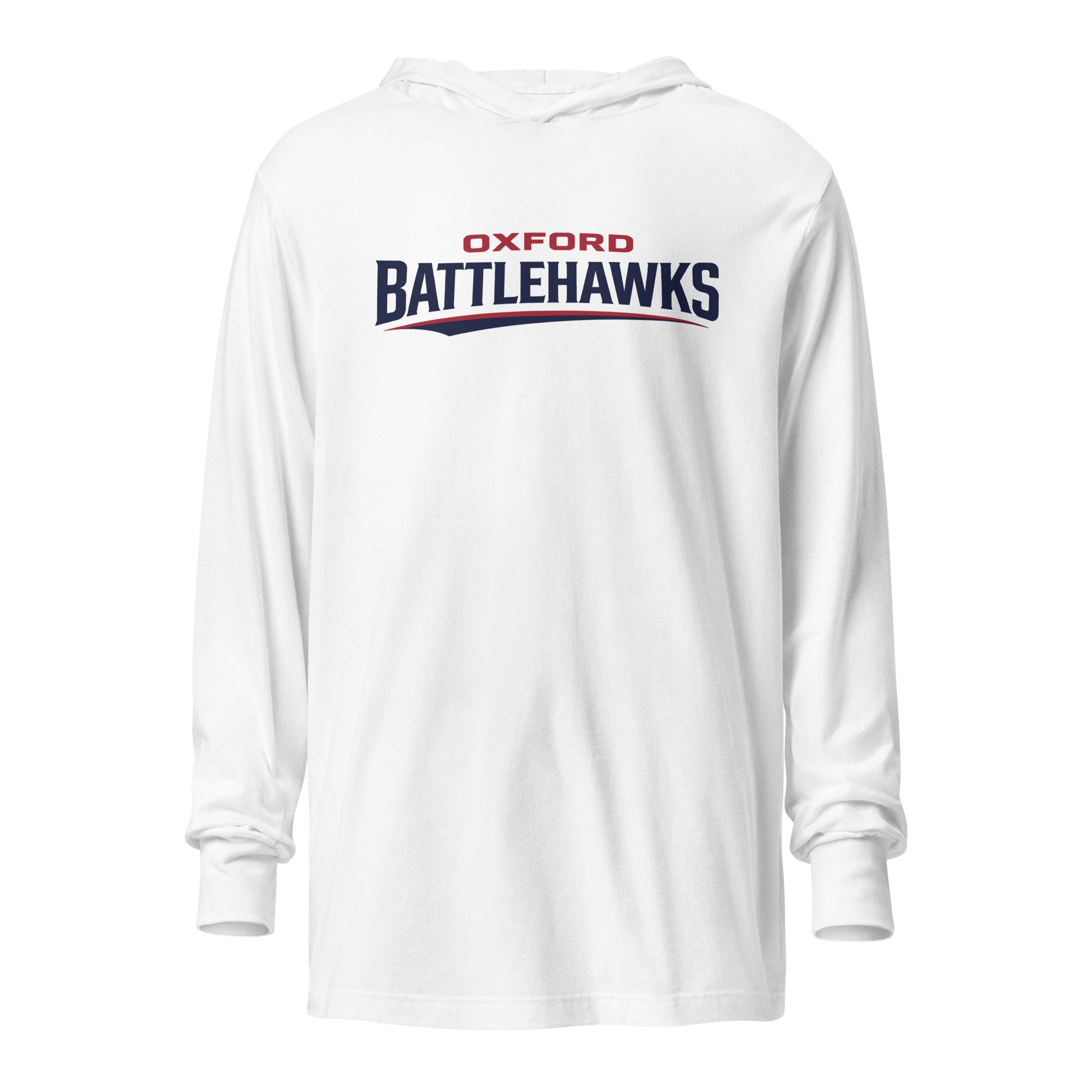 Performance | Hooded Long Sleeve T Shirt | Oxford Battlehawks 13U | Raptor Logo