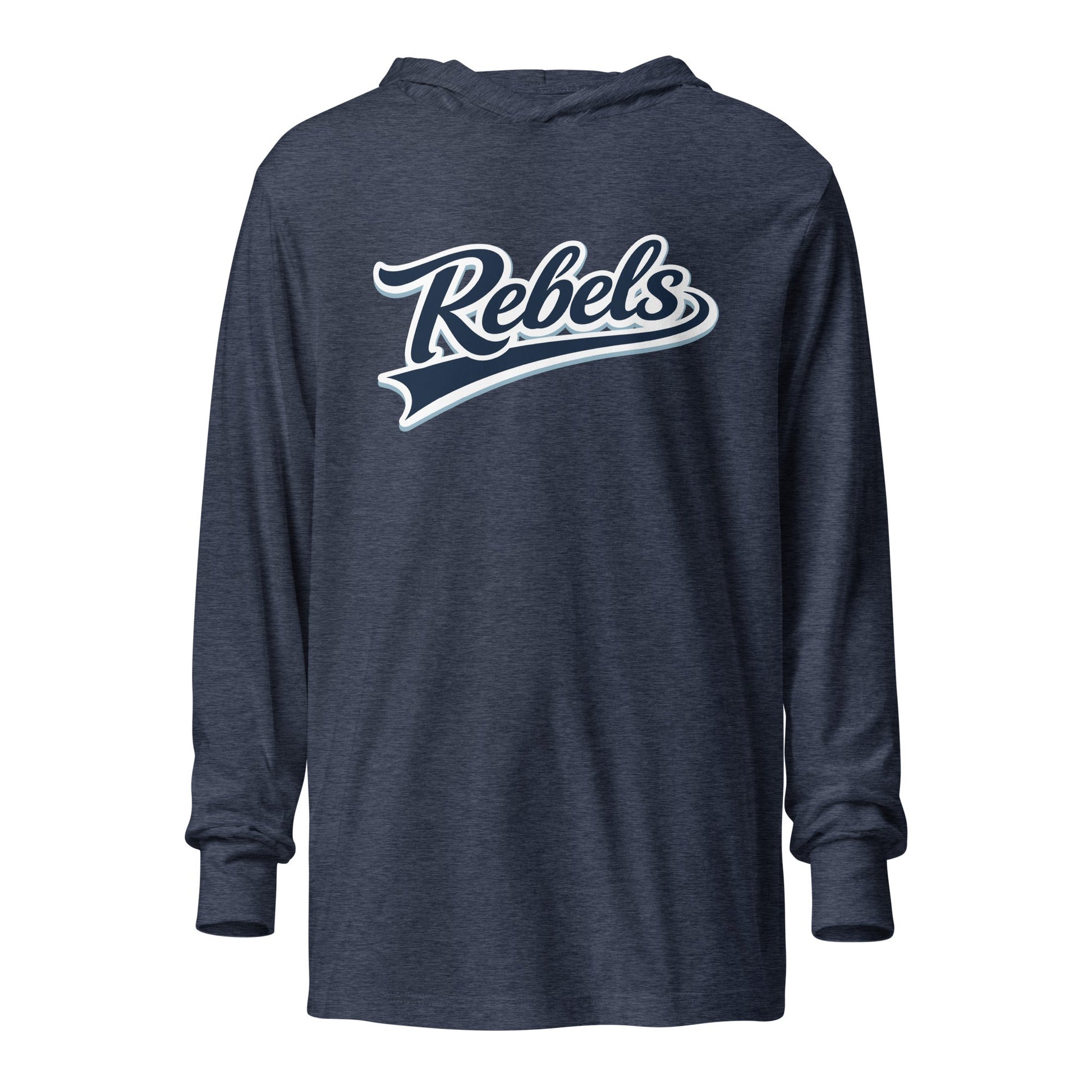 Performance | Hooded Long Sleeve T Shirt | Oxford Rebels 12U | Mark Logo