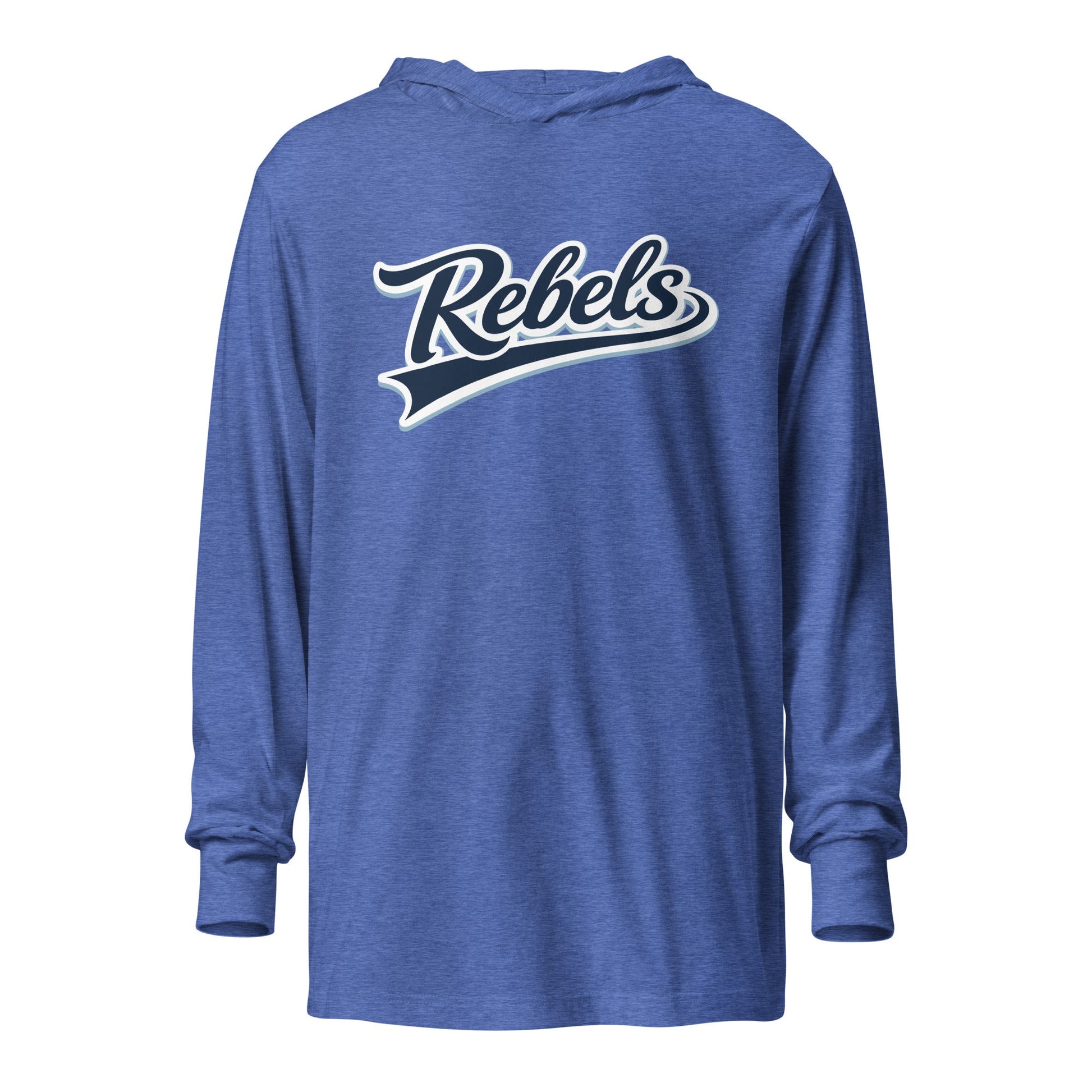 Performance | Hooded Long Sleeve T Shirt | Oxford Rebels 12U | Mark Logo