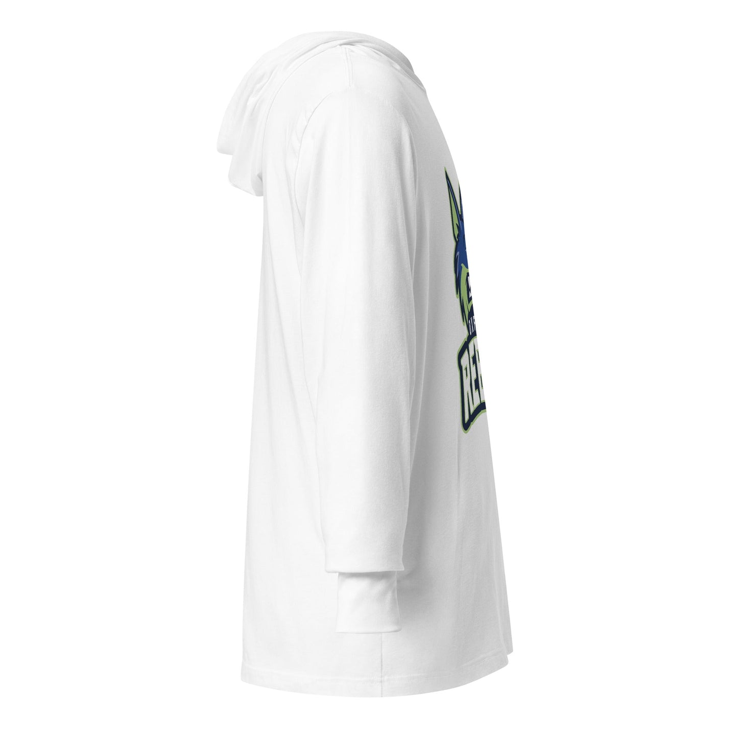 Performance | Hooded Long Sleeve T Shirt | Oxford Rebels 12U | Mascot Logo