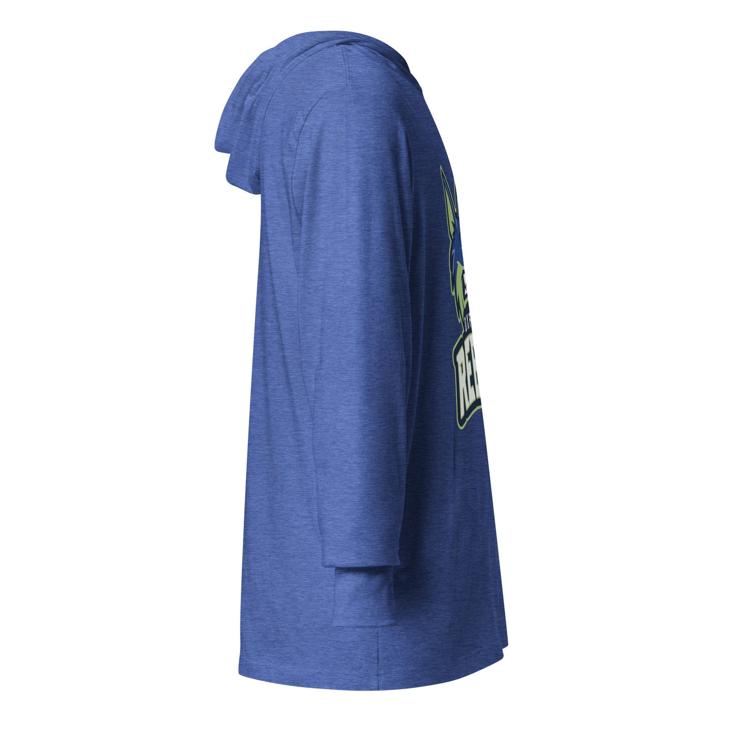 Performance | Hooded Long Sleeve T Shirt | Oxford Rebels 12U | Mascot Logo