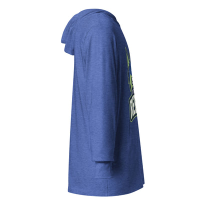 Performance | Hooded Long Sleeve T Shirt | Oxford Rebels 12U | Mascot Logo
