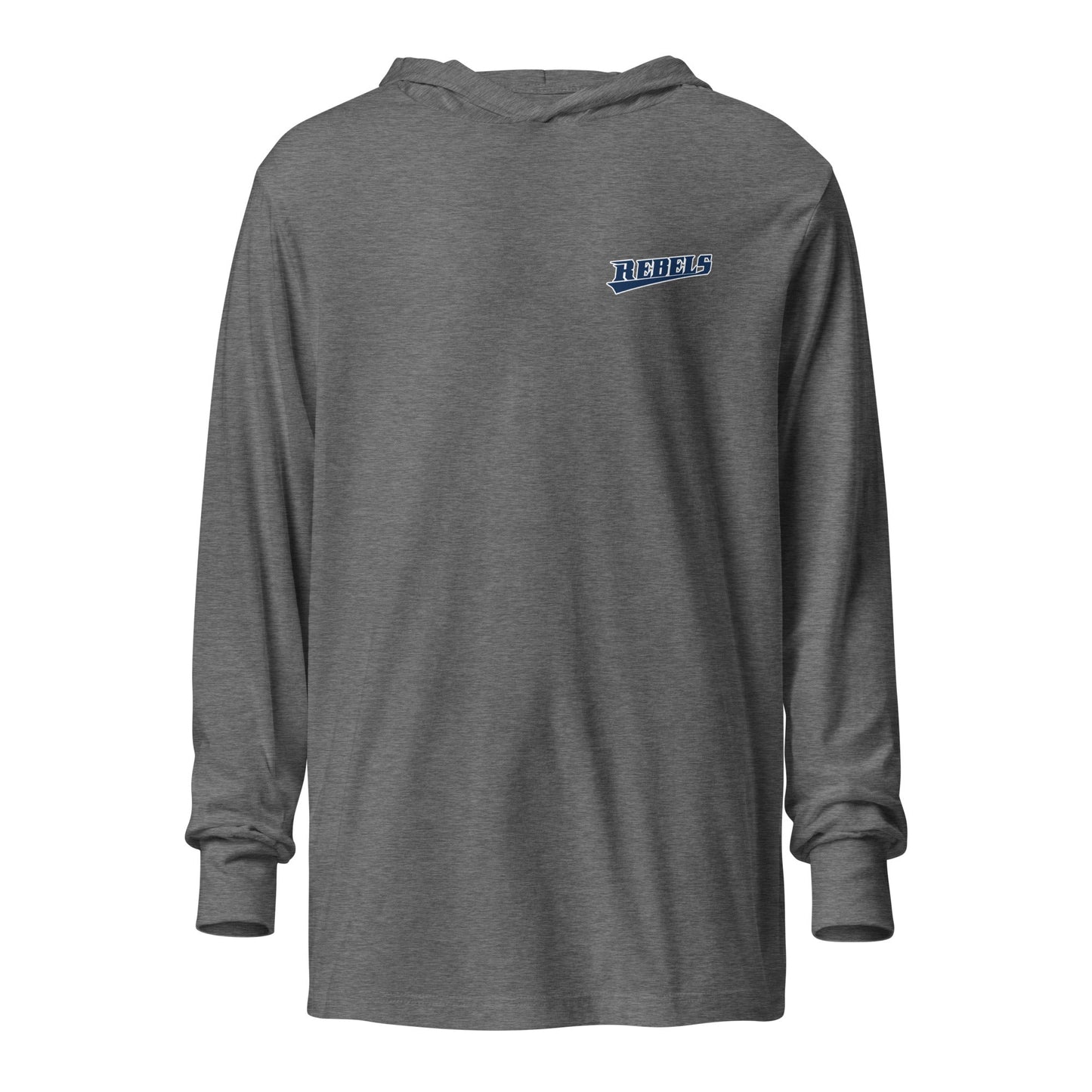 Performance | Hooded Long Sleeve T Shirt | Oxford Rebels 12U | Script Logo