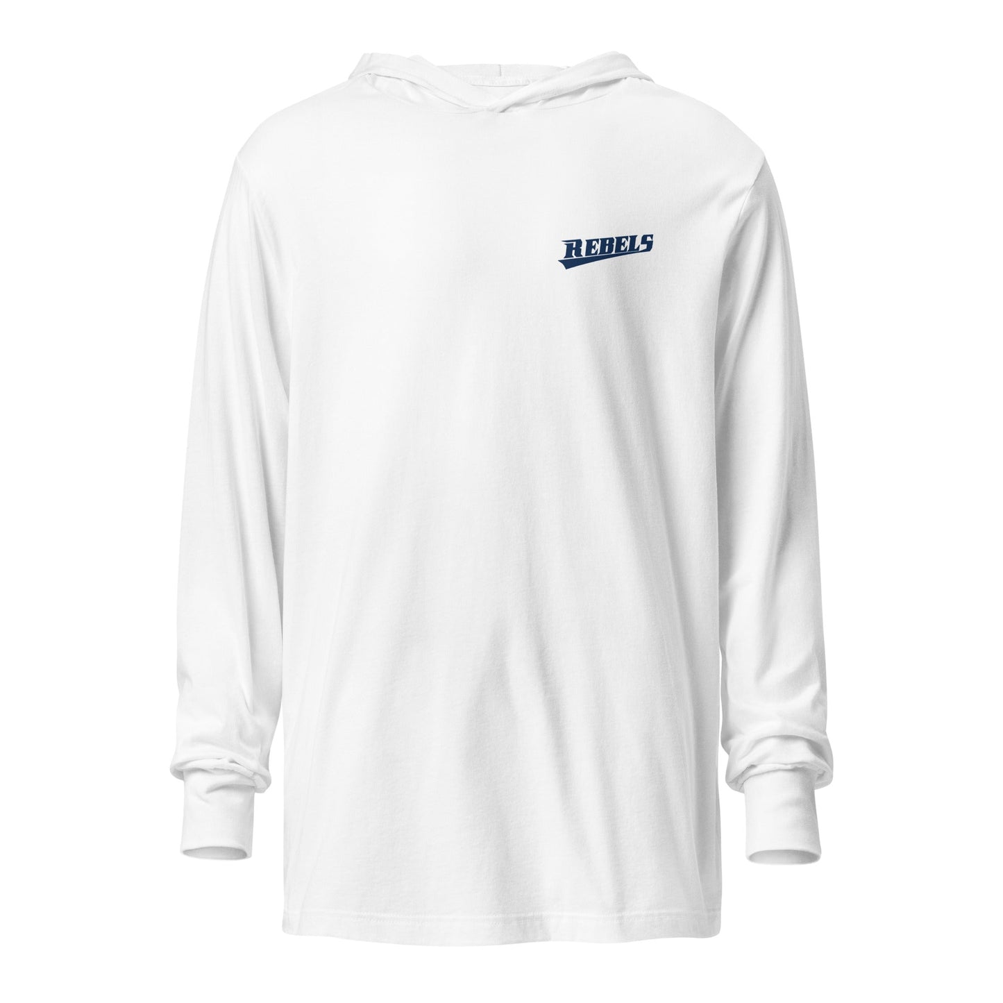 Performance | Hooded Long Sleeve T Shirt | Oxford Rebels 12U | Script Logo