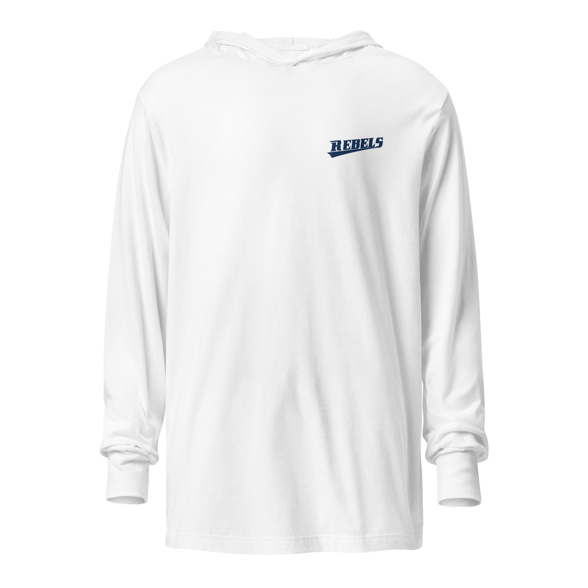 Performance | Hooded Long Sleeve T Shirt | Oxford Rebels 12U | Script Logo