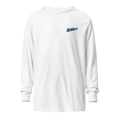 Performance | Hooded Long Sleeve T Shirt | Oxford Rebels 12U | Script Logo