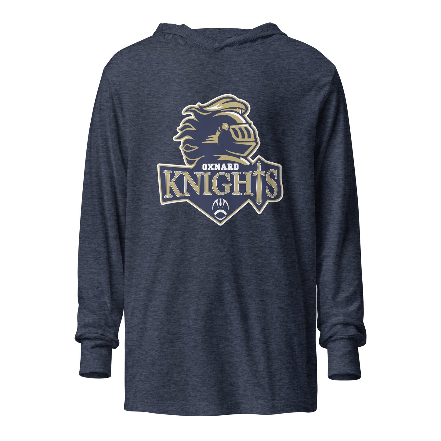 Performance | Hooded Long Sleeve T Shirt | Oxnard Knights Youth Football and Cheer