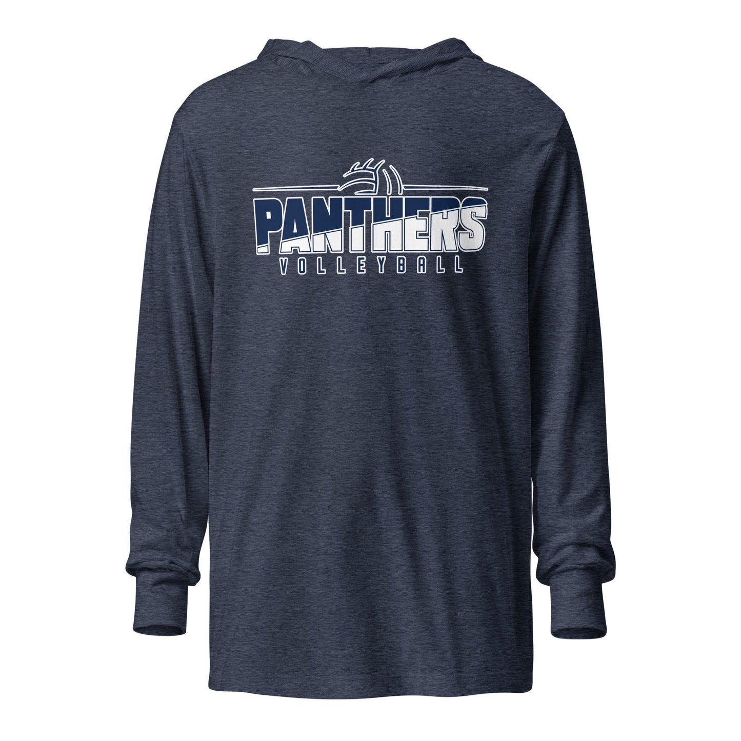 Performance | Hooded Long Sleeve T Shirt | Page County High School Volleyball | Crest Logo