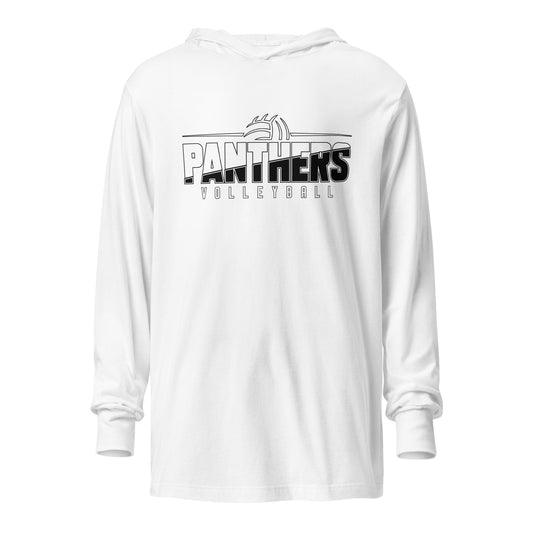 Performance | Hooded Long Sleeve T Shirt | Page County High School Volleyball | Valor Logo
