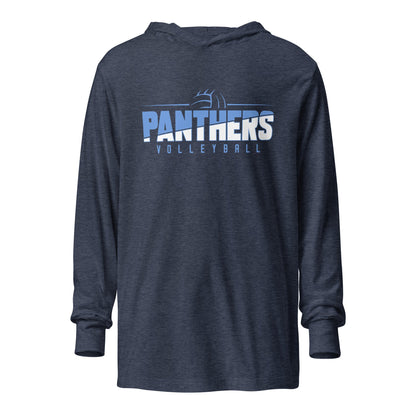Performance | Hooded Long Sleeve T Shirt | Page County High School Volleyball | Vanguard Logo