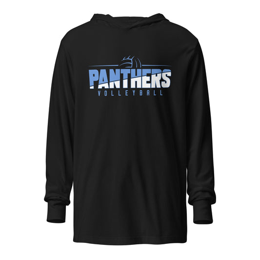Performance | Hooded Long Sleeve T Shirt | Page County High School Volleyball | Vanguard Logo