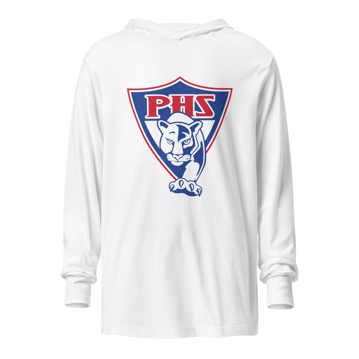 Performance | Hooded Long Sleeve T Shirt | Palmyra Softball | Shield Logo
