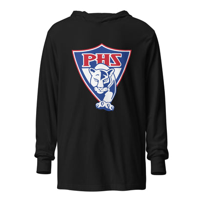 Performance | Hooded Long Sleeve T Shirt | Palmyra Softball | Shield Logo