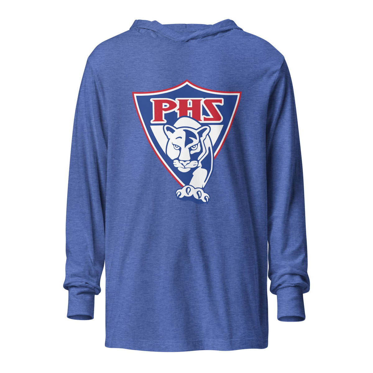 Performance | Hooded Long Sleeve T Shirt | Palmyra Softball | Shield Logo