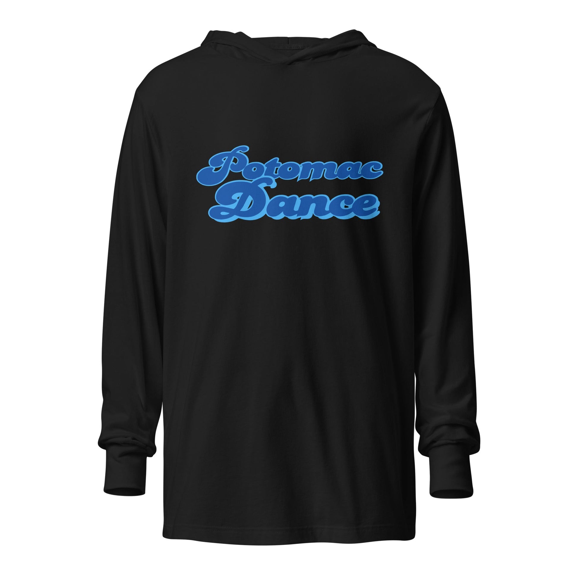 Performance | Hooded Long Sleeve T Shirt | PANTHER ROYALE | Potomac Dance Logo