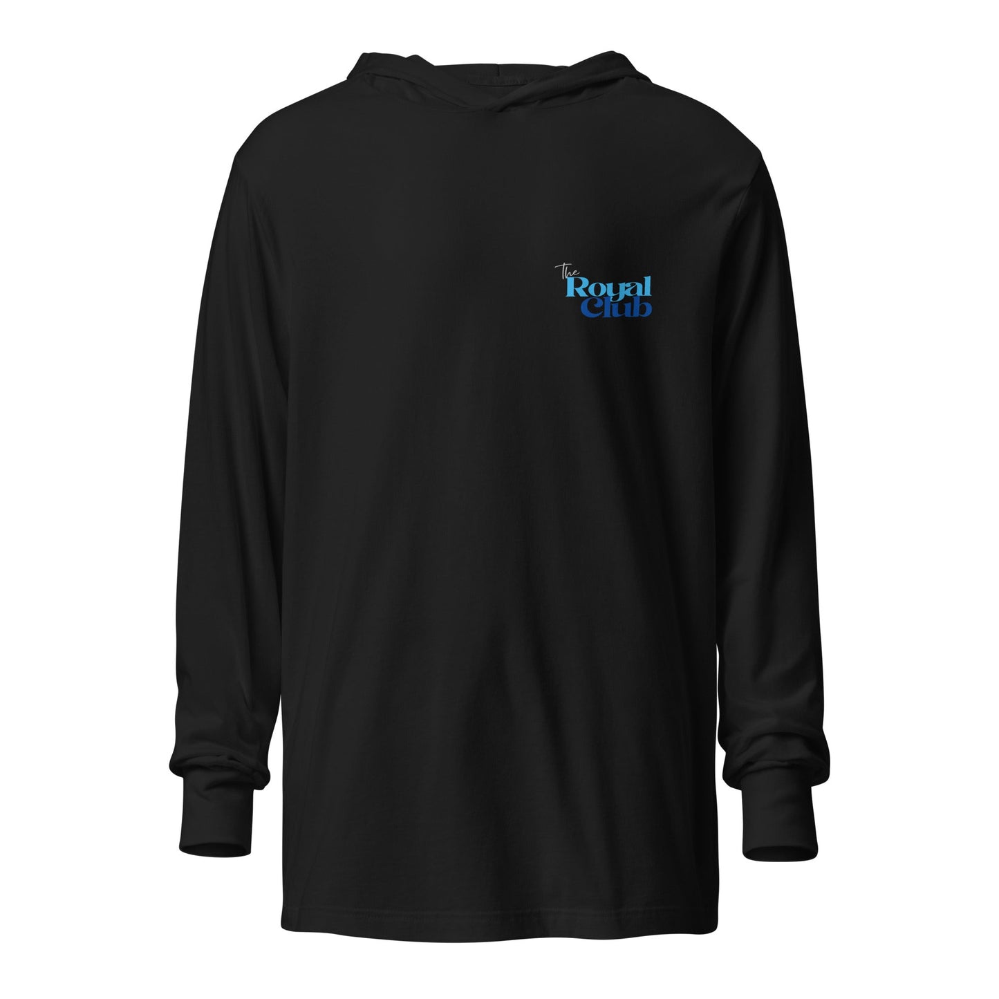 Performance | Hooded Long Sleeve T Shirt | PANTHER ROYALE | Royal Club Logo