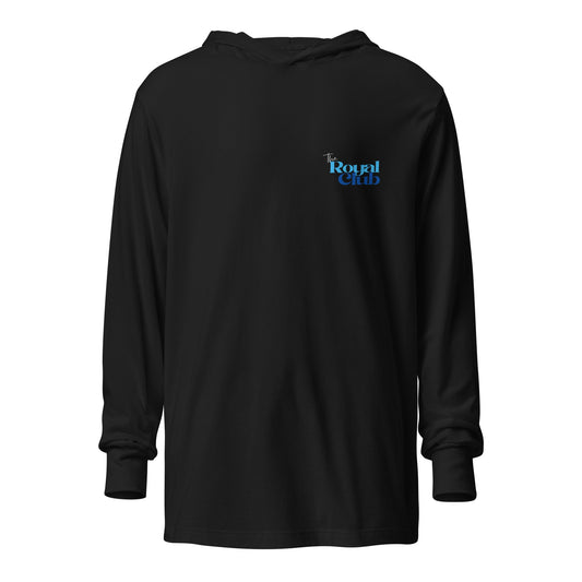 Performance | Hooded Long Sleeve T Shirt | PANTHER ROYALE | Royal Club Logo