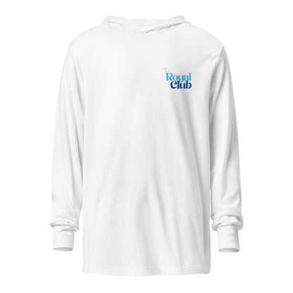 Performance | Hooded Long Sleeve T Shirt | PANTHER ROYALE | Royal Club Logo