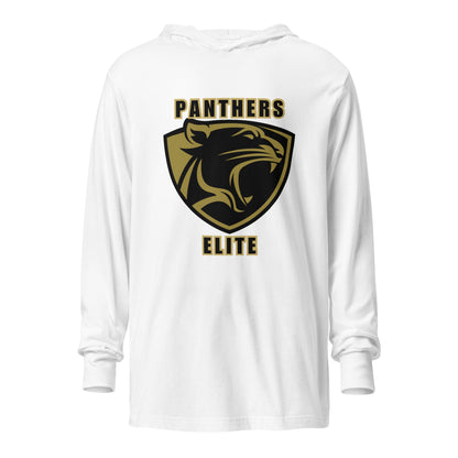 Performance | Hooded Long Sleeve T Shirt | Panthers Elite | Shield Logo