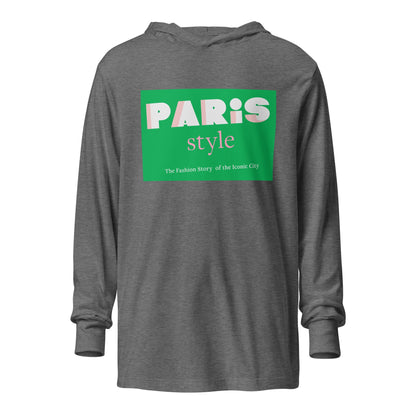Performance | Hooded Long Sleeve T Shirt | Paris Style