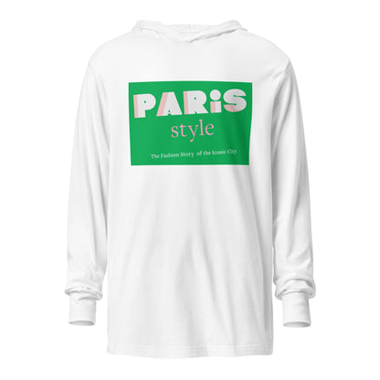 Performance | Hooded Long Sleeve T Shirt | Paris Style