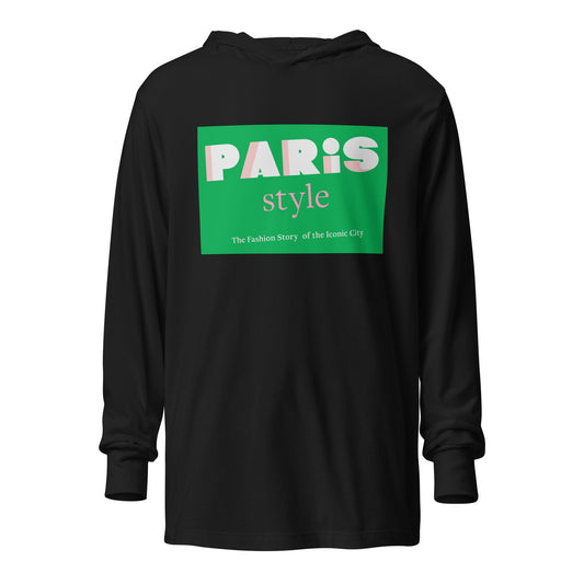 Performance | Hooded Long Sleeve T Shirt | Paris Style