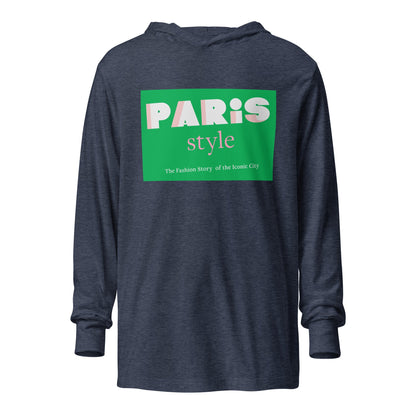 Performance | Hooded Long Sleeve T Shirt | Paris Style