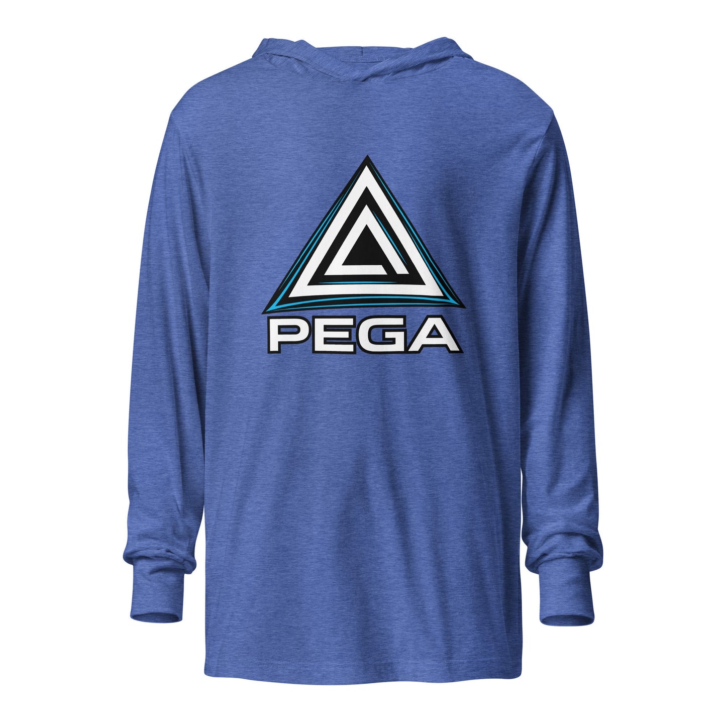 Performance | Hooded Long Sleeve T Shirt | PEGA | Icon Logo