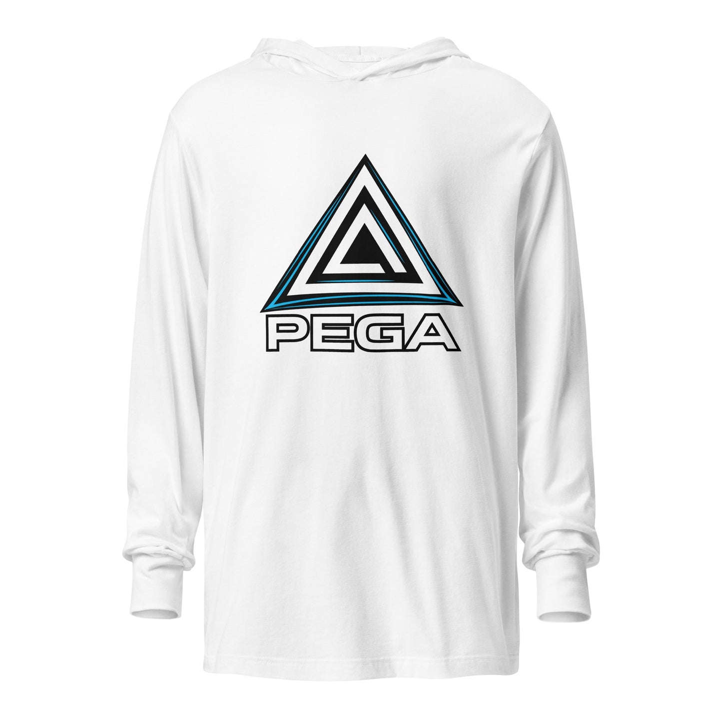 Performance | Hooded Long Sleeve T Shirt | PEGA | Icon Logo