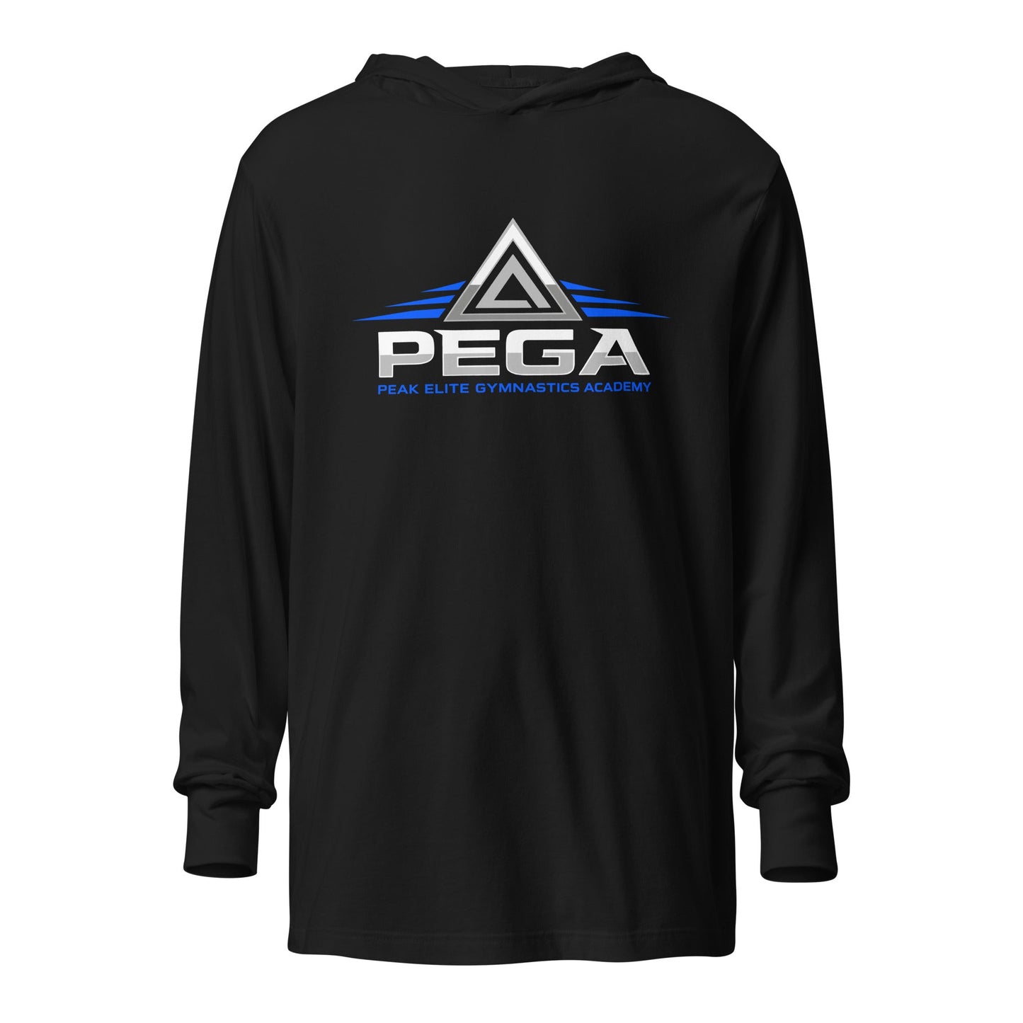 Performance | Hooded Long Sleeve T Shirt | PEGA | Summit Elite Logo