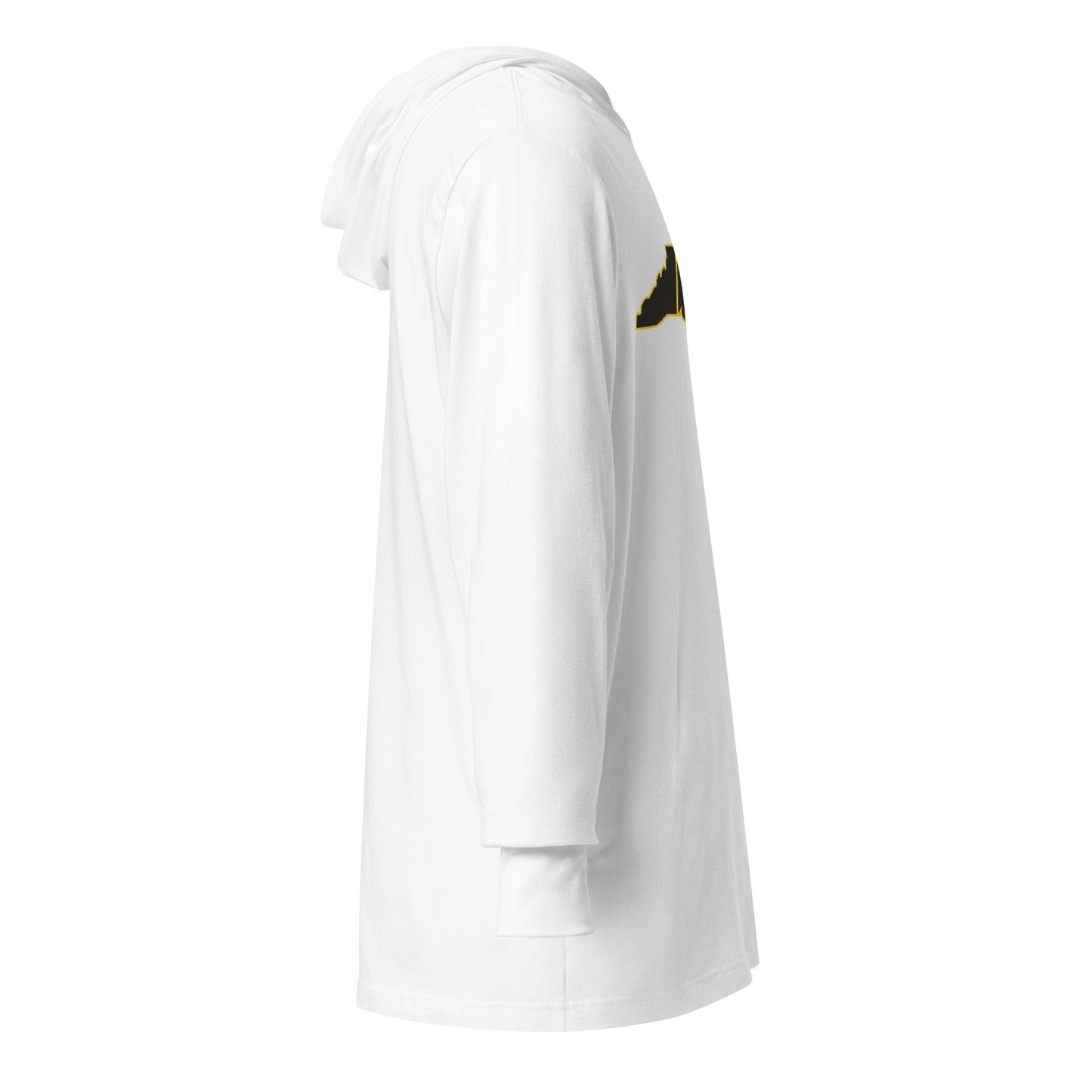 Performance | Hooded Long Sleeve T Shirt | Pfeiffer University Golf | NC Logo