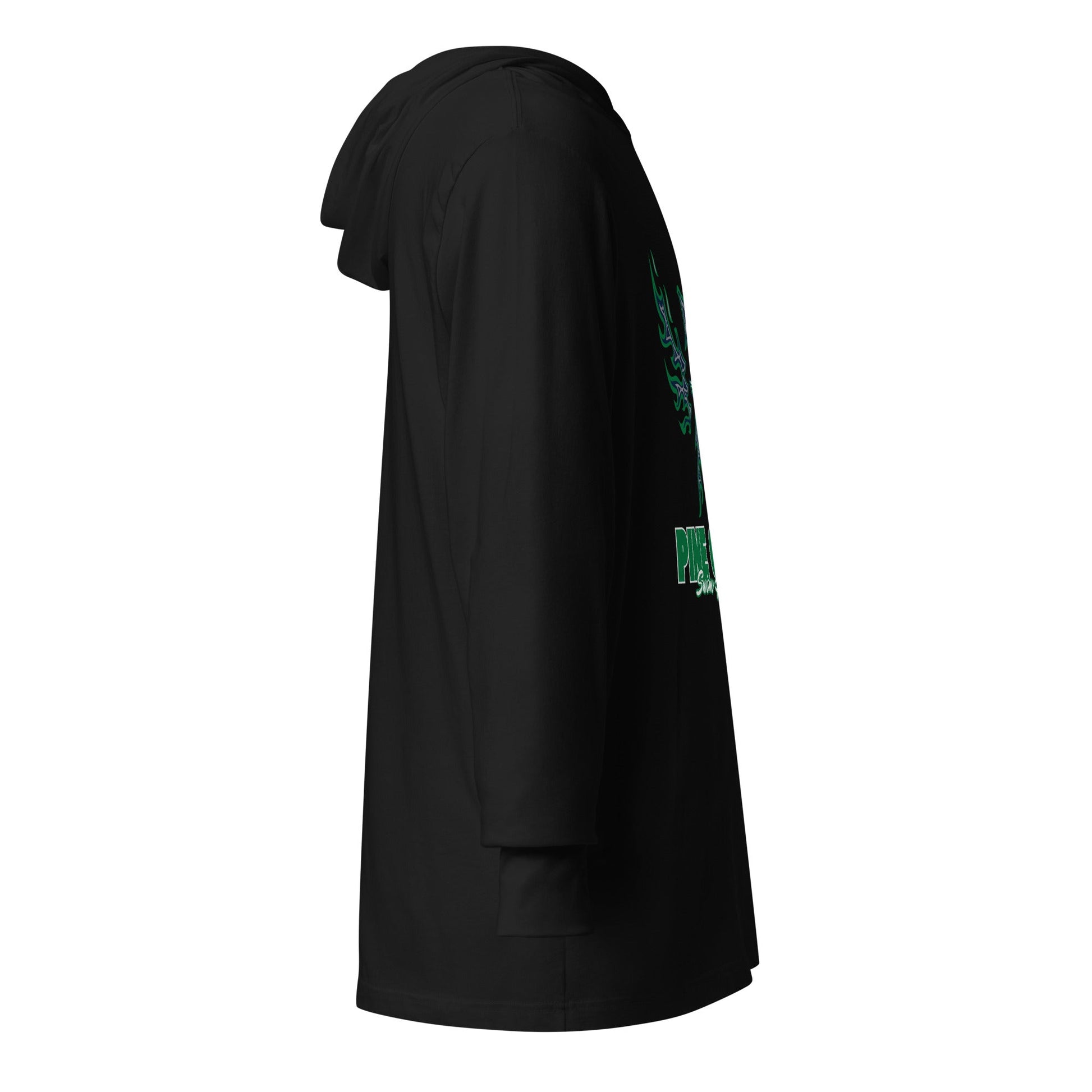 Performance | Hooded Long Sleeve T Shirt | PINE CREEK SWIM & DIVE | '24 Logo