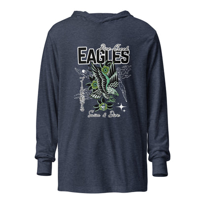 Performance | Hooded Long Sleeve T Shirt | PINE CREEK SWIM & DIVE | '25 Logo