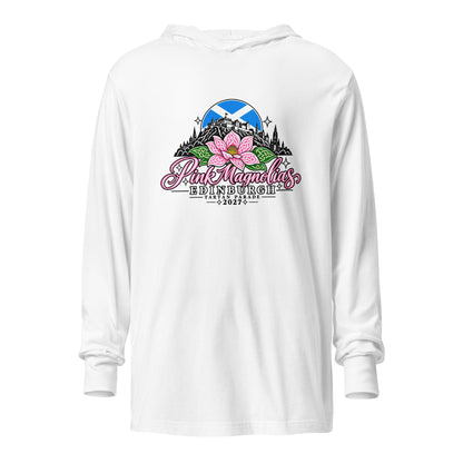 Performance | Hooded Long Sleeve T Shirt | Pink Magnolias Dance | Vanguard Logo