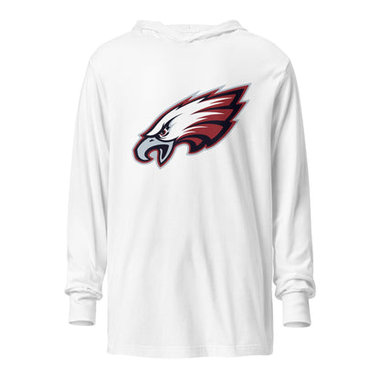 Performance | Hooded Long Sleeve T Shirt | Pisgah Rec League | Eagle Logo