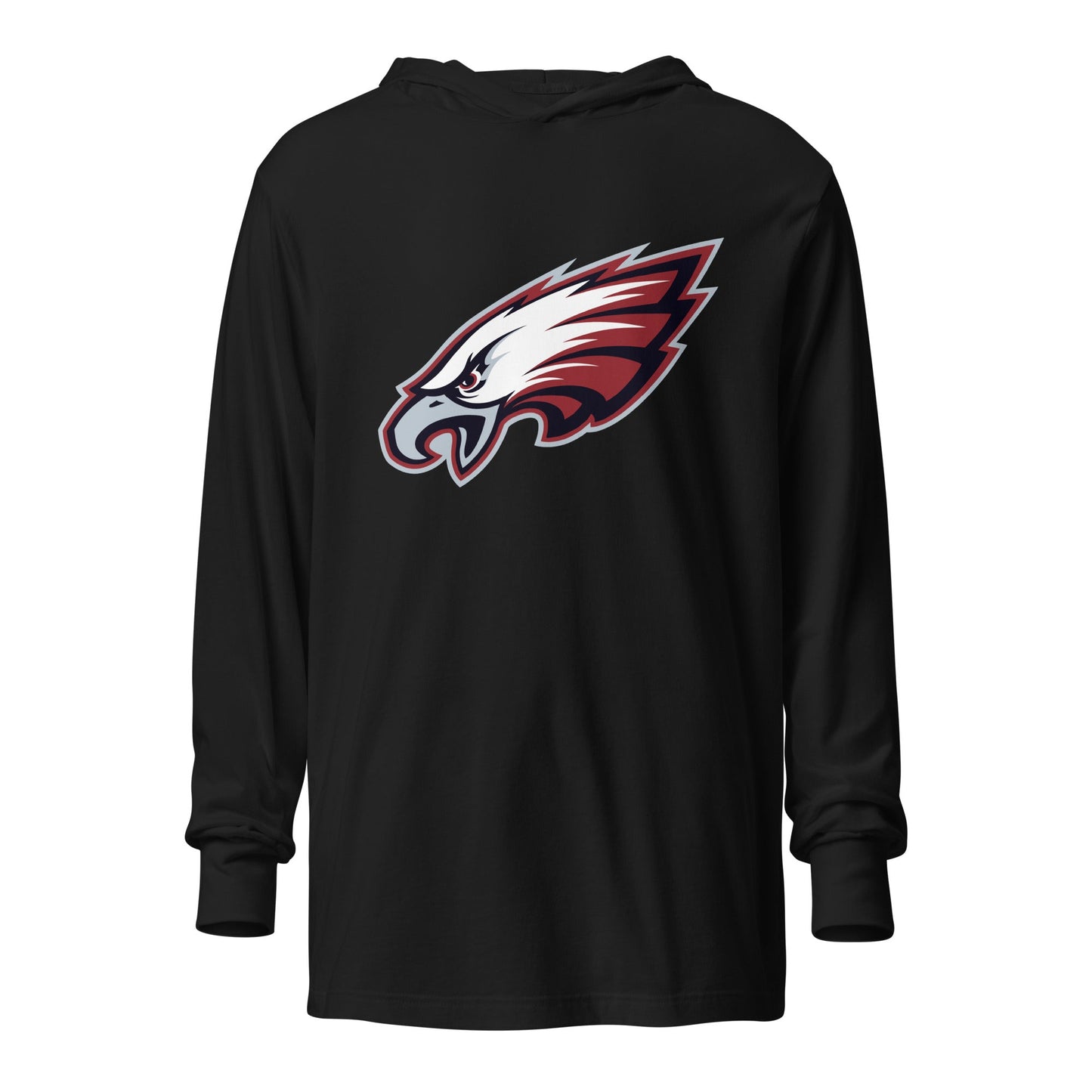 Performance | Hooded Long Sleeve T Shirt | Pisgah Rec League | Eagle Logo